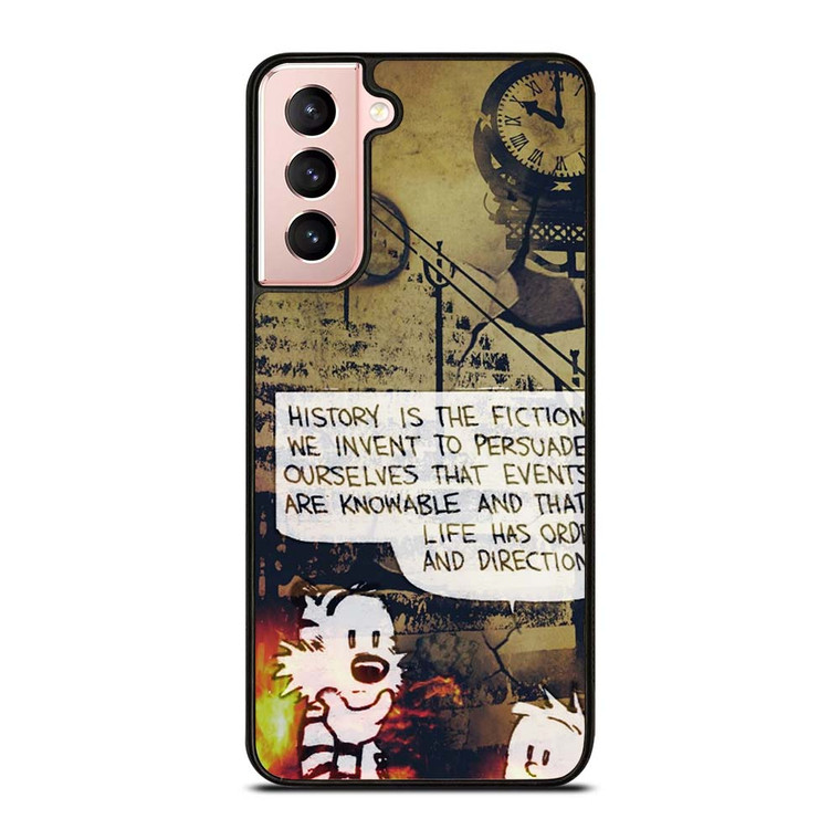 CALVIN AND HOBBES CLASSIC QUOTES Samsung Galaxy S21 Case Cover