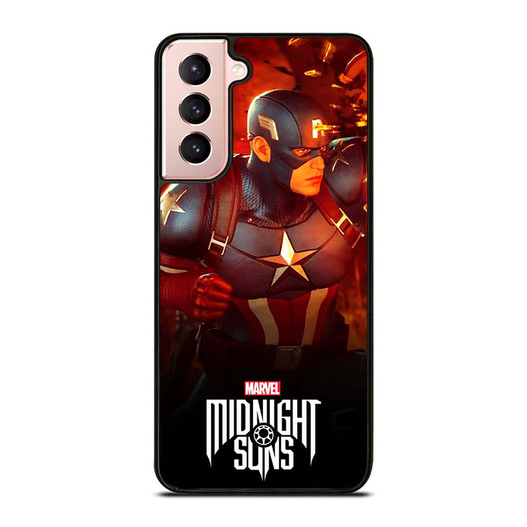 CAPTAIN AMERICA MARVEL MIDNIGHT SUNS Samsung Galaxy S21 Case Cover