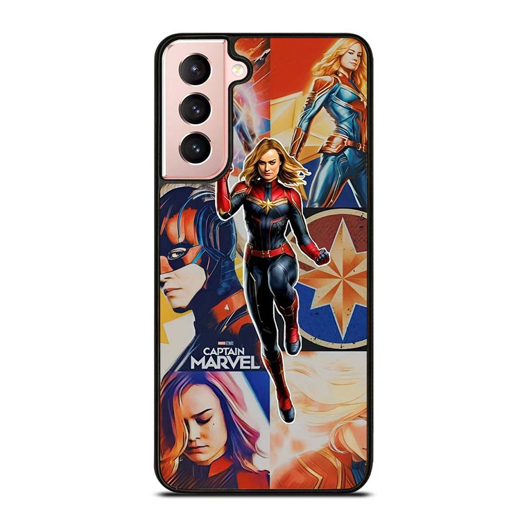 CAPTAIN MARVEL SUPER HERO COLLAGE Samsung Galaxy S21 Case Cover