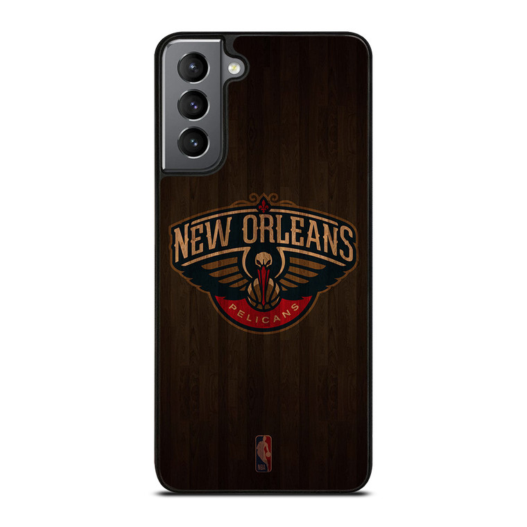 NEW ORLEANS PELICANS BASKETBALL COURT NBA Samsung Galaxy S21 Plus Case Cover