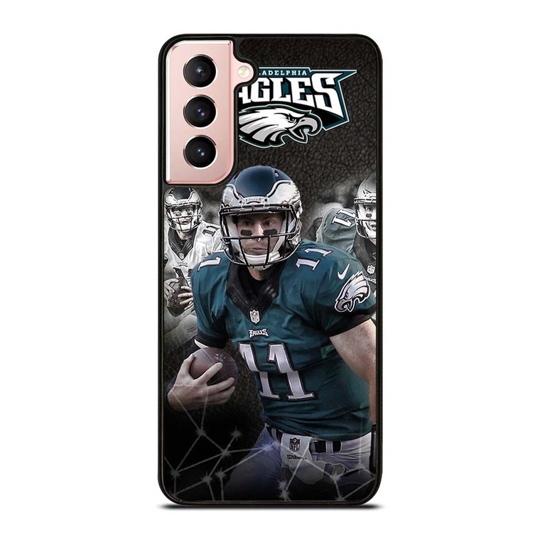 CARSON WENTZ PHILADELPHIA EAGLES Samsung Galaxy S21 Case Cover