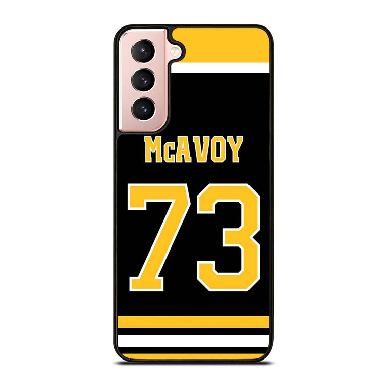 CHARLIE MCAVOY BOSTON BRUINS NHL Samsung Galaxy S21 Case Cover