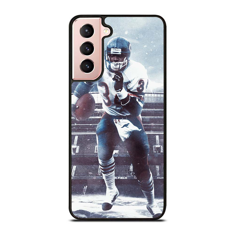 CHICAGO BEARS WALTER PAYTON FOOTBALL Samsung Galaxy S21 Case Cover