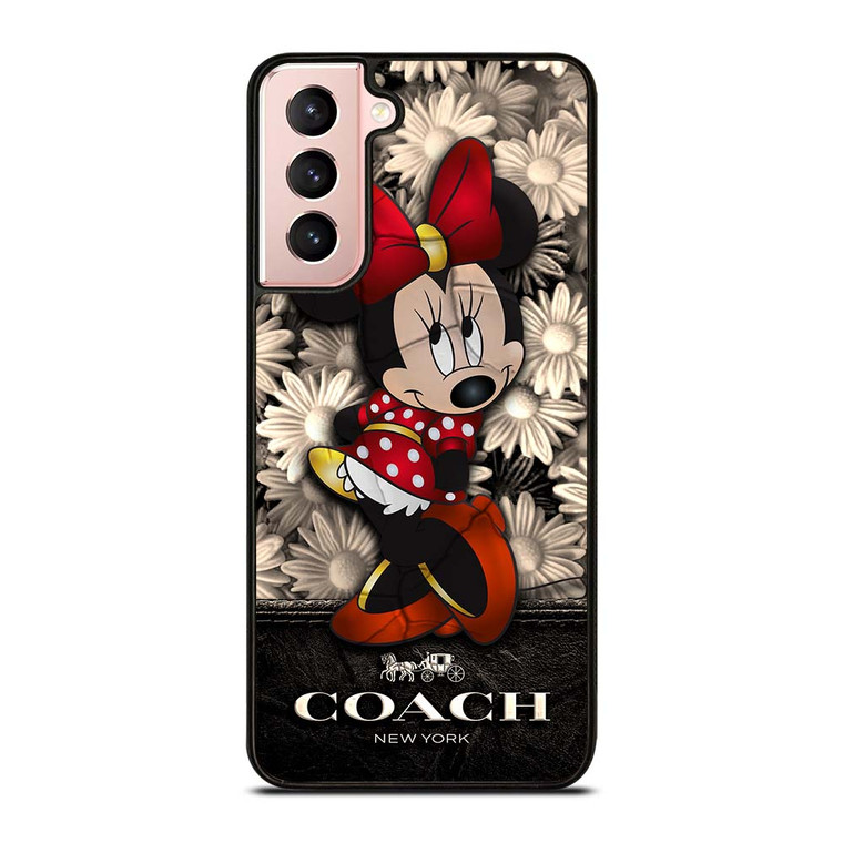 COACH FLOWER MINNIE MOUSE Samsung Galaxy S21 Case Cover