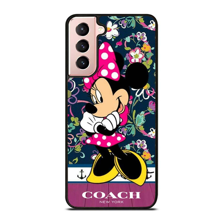 COACH NEW YORK CUTE MICKEY MOUSE Samsung Galaxy S21 Case Cover
