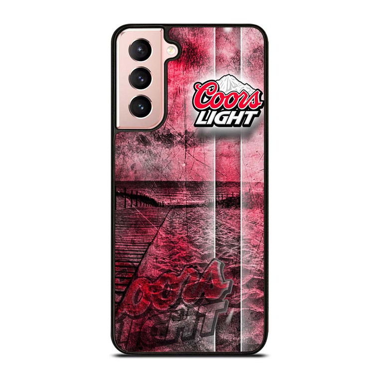 COORS LIGHT BEER LOGO Samsung Galaxy S21 Case Cover COORS LIGHT BEER LOGO Samsung Galaxy S21 Case Cover