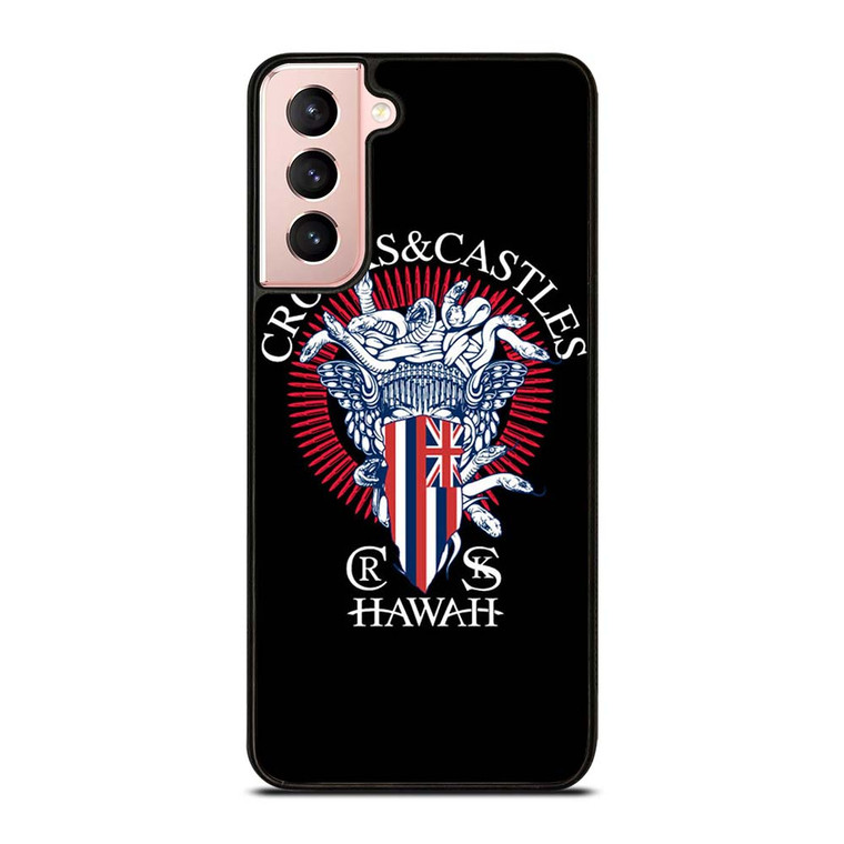 CROOKS AND CASTLES HAWAII LOGO Samsung Galaxy S21 Case Cover CROOKS AND CASTLES HAWAII LOGO Samsung Galaxy S21 Case Cover