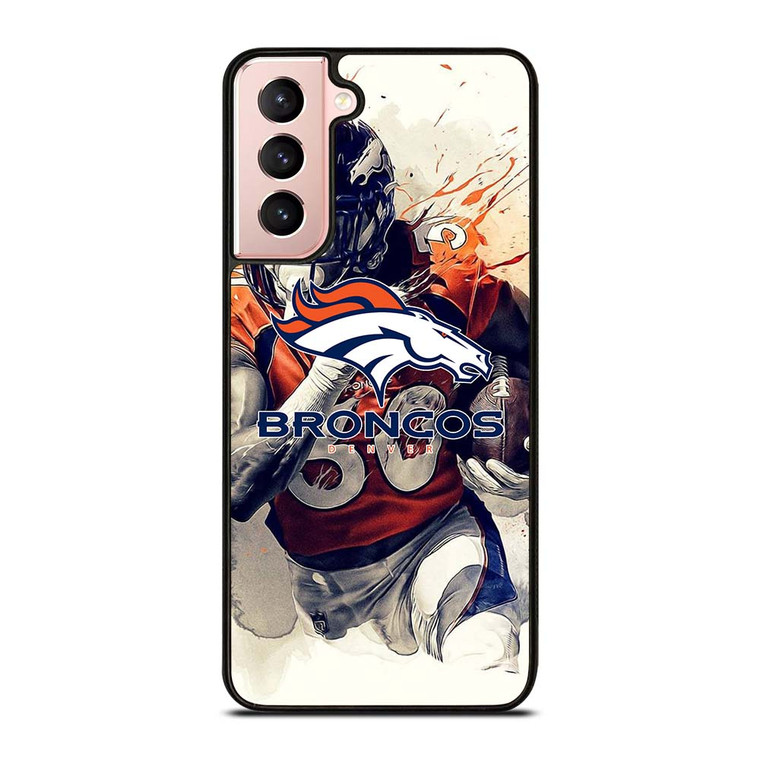 DENVER BRONCOS NFL LOGO Samsung Galaxy S21 Case Cover