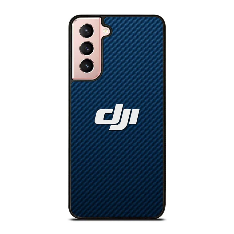 DJI DRONE CAMERA BLUE CARBON Samsung Galaxy S21 Case Cover
