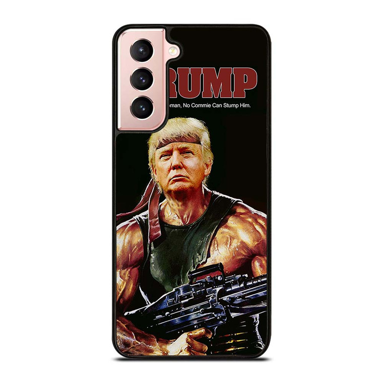 DONALD TRUMP RAMBO Samsung Galaxy S21 Case Cover
