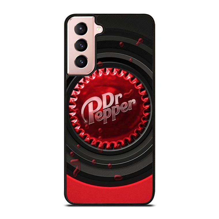 DR PEPPER SODA RED BLACK Samsung Galaxy S21 Case Cover