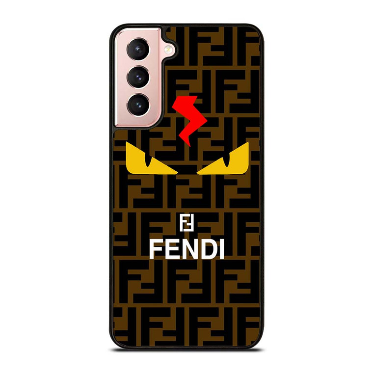 FENDI ROMA EYES LOGO 2 Samsung Galaxy S21 Case Cover