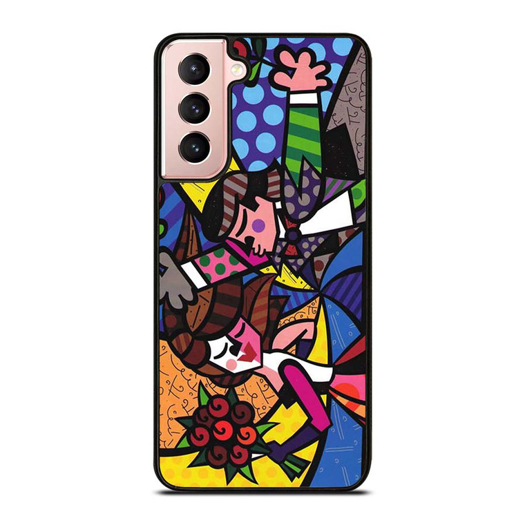 FOLLOW ME ROMERO BRITTO Samsung Galaxy S21 Case Cover
