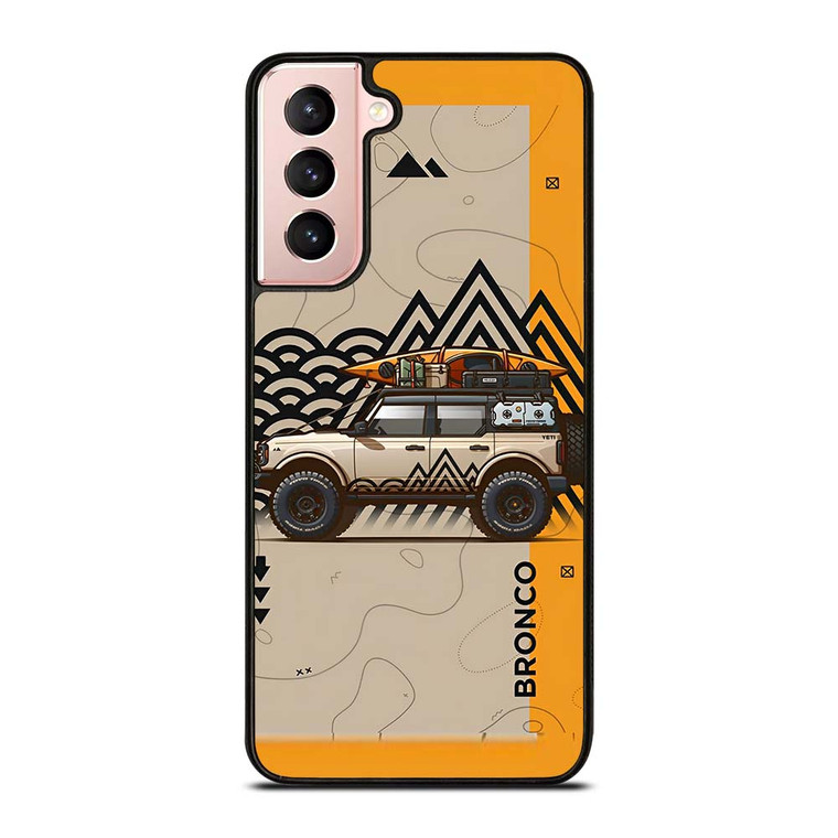 FORD BRONCO ADVENTURES CAR Samsung Galaxy S21 Case Cover