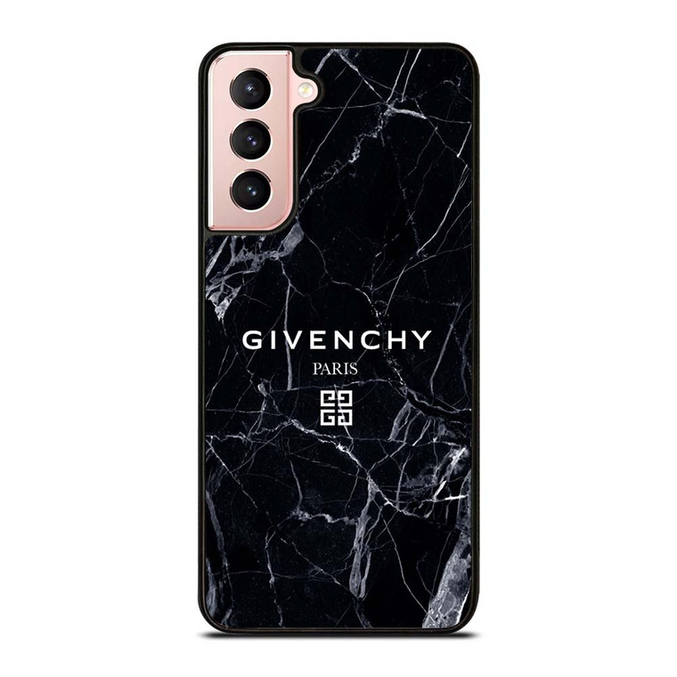 GIVENCHY PARIS MARBLE BLACK Samsung Galaxy S21 Case Cover