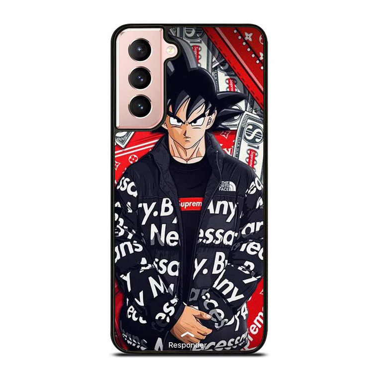 GOKU DRAGON BALL SUPREME NORTH FACE Samsung Galaxy S21 Case Cover