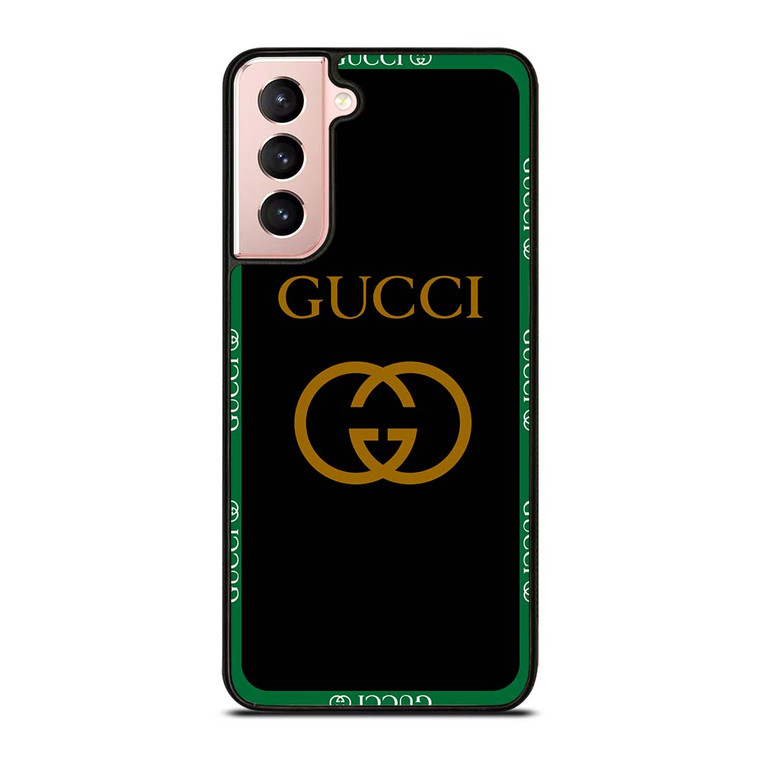 GUCCI ROUND BLACK Samsung Galaxy S21 Case Cover