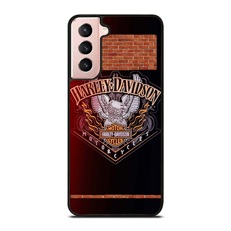 HARLEY DAVIDSON EAGLE BADGE Samsung Galaxy S21 Case Cover