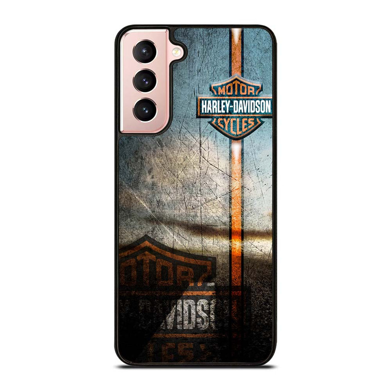 HARLEY DAVIDSON GRUNGE LOGO Samsung Galaxy S21 Case Cover