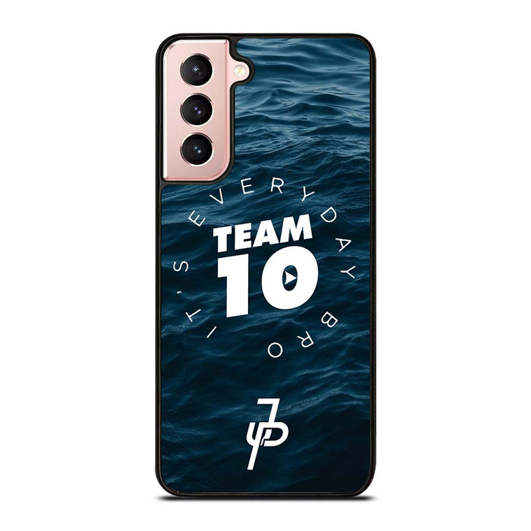JAKE PAUL TEAM 10 JP LOGO Samsung Galaxy S21 Case Cover JAKE PAUL TEAM 10 JP LOGO Samsung Galaxy S21 Case Cover
