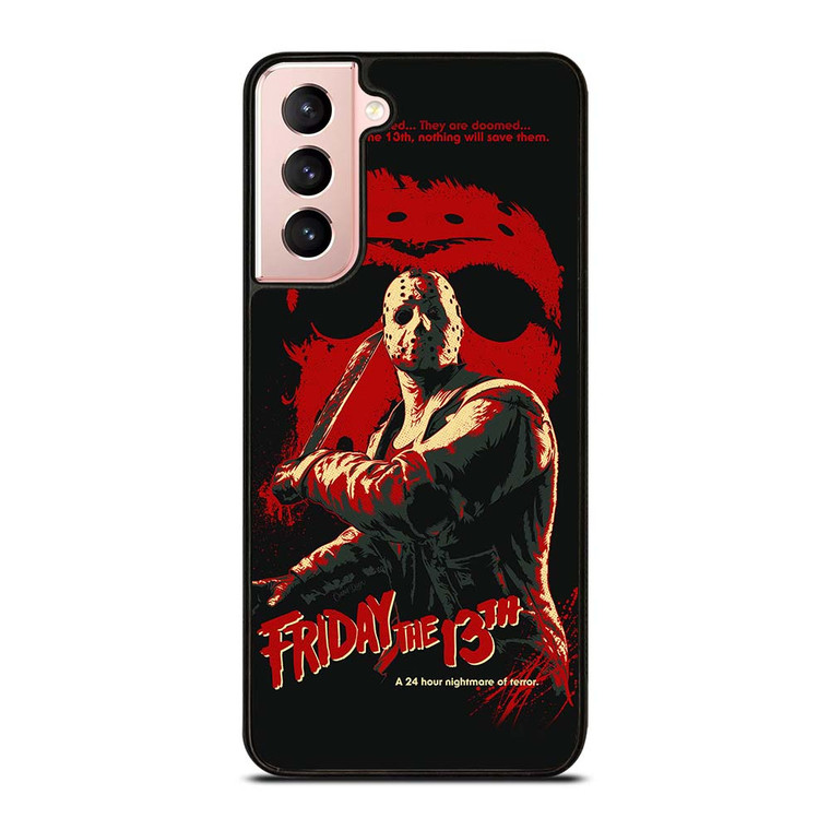 JASON FRIDAY THE 13TH POSTER Samsung Galaxy S21 Case Cover JASON FRIDAY THE 13TH POSTER Samsung Galaxy S21 Case Cover