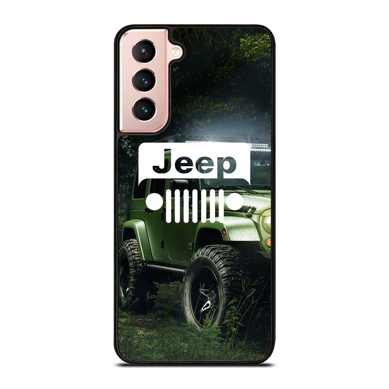JEEP IN JUNGLE Samsung Galaxy S21 Case Cover JEEP IN JUNGLE Samsung Galaxy S21 Case Cover