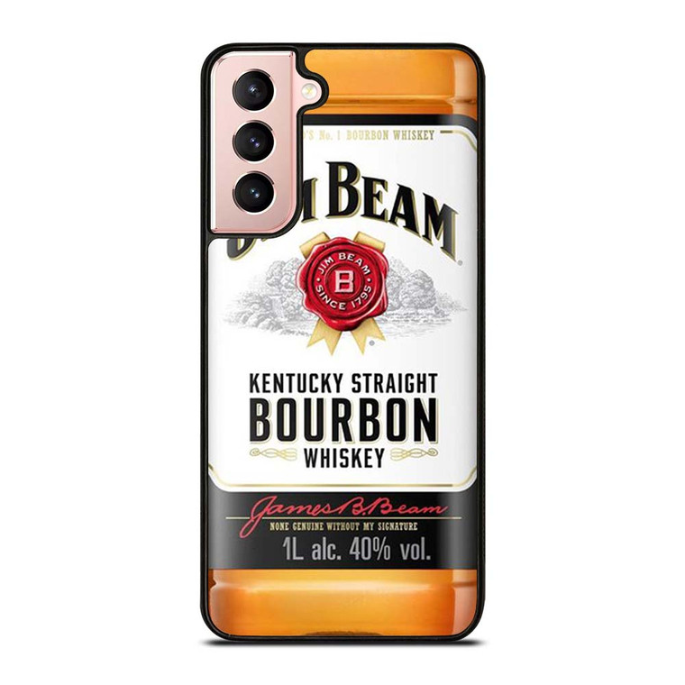 JIM BEAM WHISKEY Samsung Galaxy S21 Case Cover JIM BEAM WHISKEY Samsung Galaxy S21 Case Cover