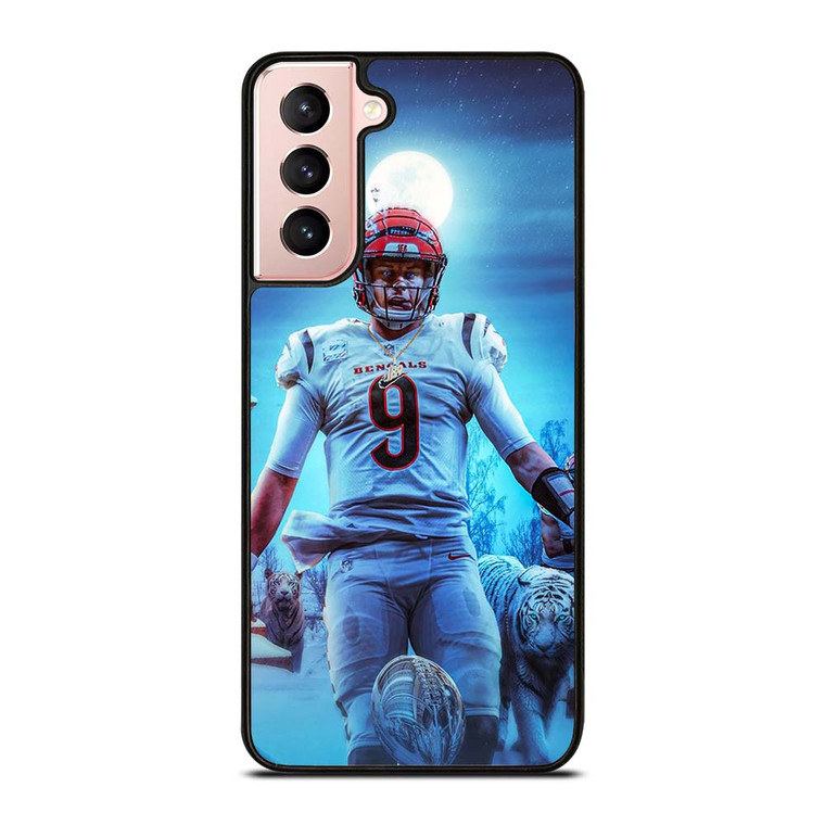 JOE BURROW CINCINNATI BENGALS TIGER Samsung Galaxy S21 Case Cover JOE BURROW CINCINNATI BENGALS TIGER Samsung Galaxy S21 Case Cover