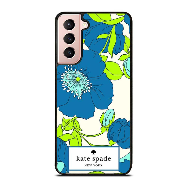 KATE SPADE BLUE FLORAL Samsung Galaxy S21 Case Cover