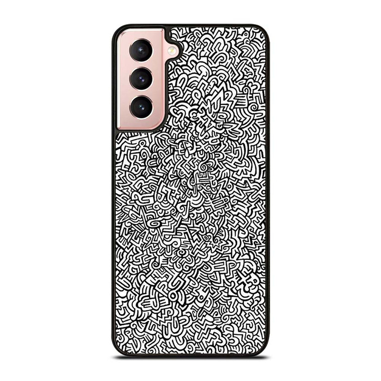 KEITH HARING ABSTRACT Samsung Galaxy S21 Case Cover
