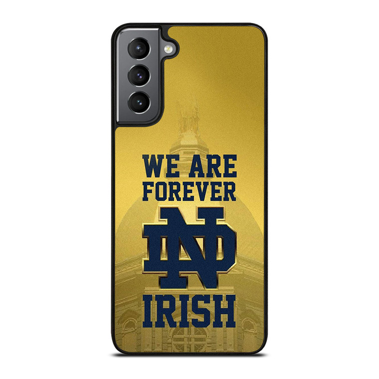 NOTRE DAME FIGHTING IRISH FOREVER Samsung Galaxy S21 Plus Case Cover