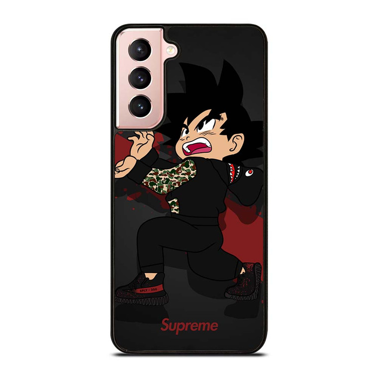 KIDS GOKU BAPE SUPREME Samsung Galaxy S21 Case Cover