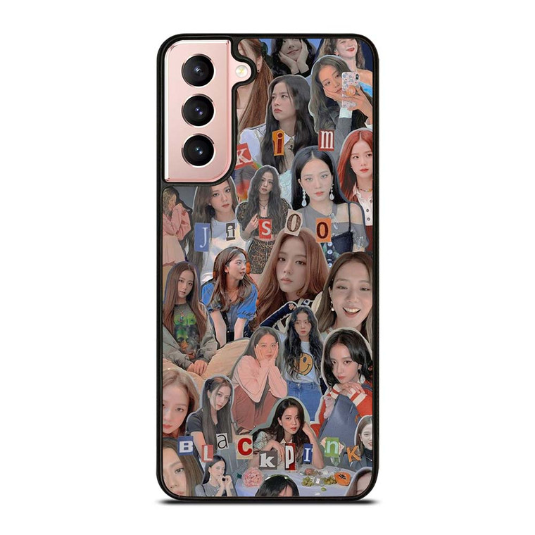 KIM JISOO BLACKPINK CUTE COLLAGE Samsung Galaxy S21 Case Cover KIM JISOO BLACKPINK CUTE COLLAGE Samsung Galaxy S21 Case Cover