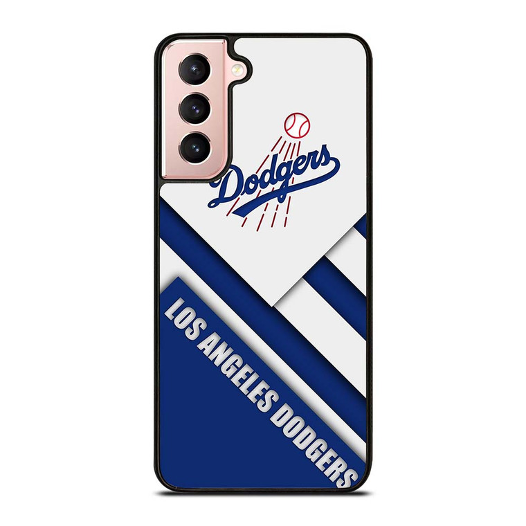 LA DODGERS WHITE BLUE STRIPS Samsung Galaxy S21 Case Cover LA DODGERS WHITE BLUE STRIPS Samsung Galaxy S21 Case Cover