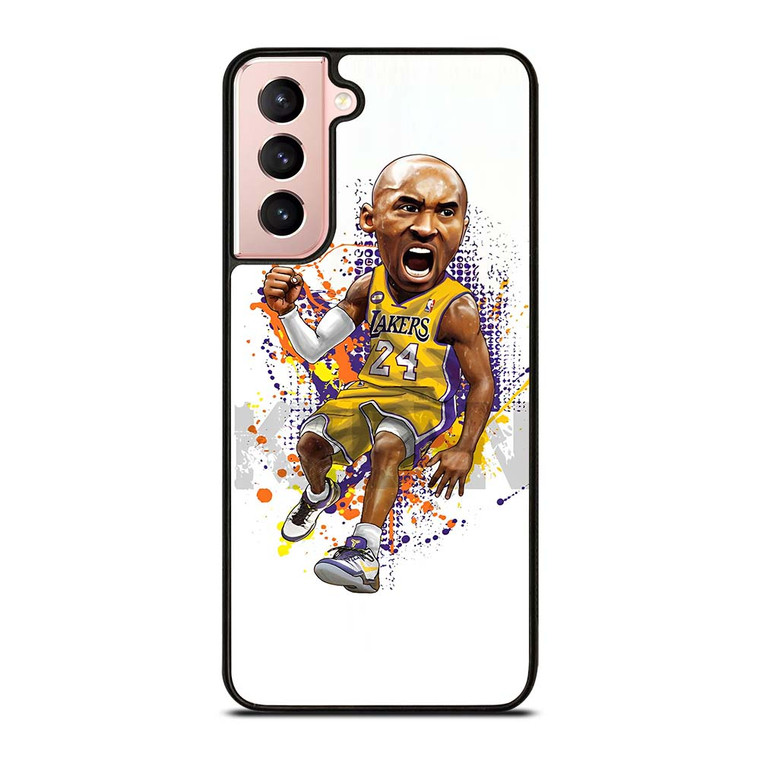 LA LAKERS KOBE BRYANT CARTOON Samsung Galaxy S21 Case Cover