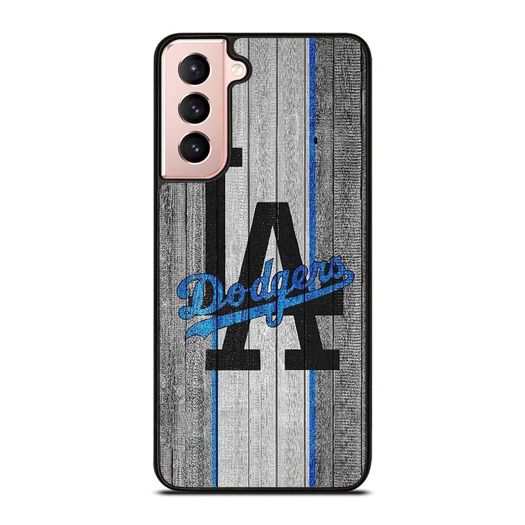 LA LOS ANGELES DODGERS WOODEN LOGO Samsung Galaxy S21 Case Cover