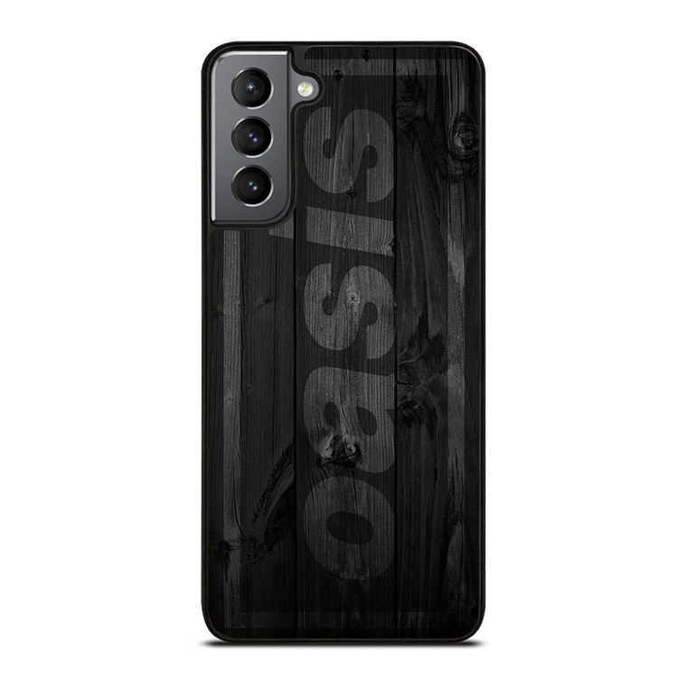 OASIS ROCK BAND WOODEN LOGO Samsung Galaxy S21 Plus Case Cover