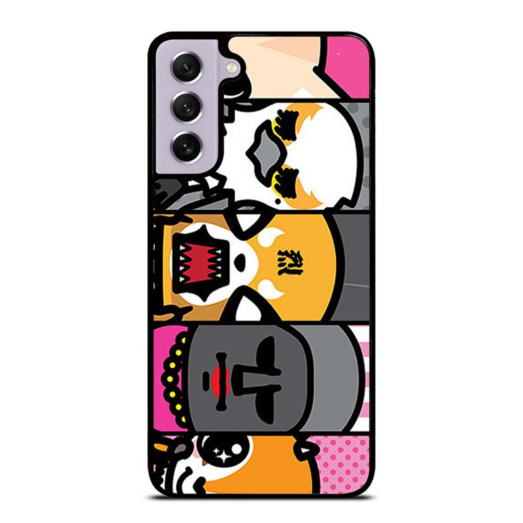 AGGRETSUKO CARTOON COLLAGE Samsung Galaxy S21 FE Case Cover