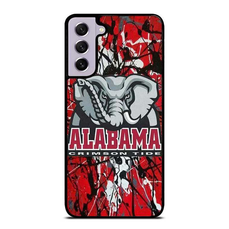 ALABAMA CRIMSON TIDE SPLASHED LOGO Samsung Galaxy S21 FE Case Cover