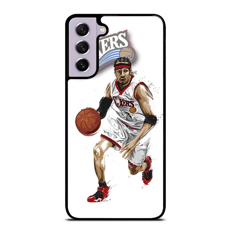 ALLEN IVERSON SIXERS NBA BASKETBALL Samsung Galaxy S21 FE Case Cover