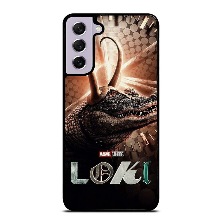 ALLIGATOR LOKI CROC Samsung Galaxy S21 FE Case Cover ALLIGATOR LOKI CROC Samsung Galaxy S21 FE Case Cover