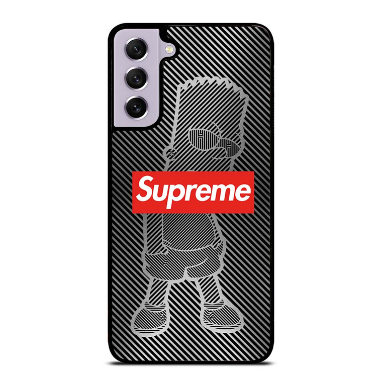 BART SIMPSON STRIPE SUPREME Samsung Galaxy S21 FE Case Cover BART SIMPSON STRIPE SUPREME Samsung Galaxy S21 FE Case Cover