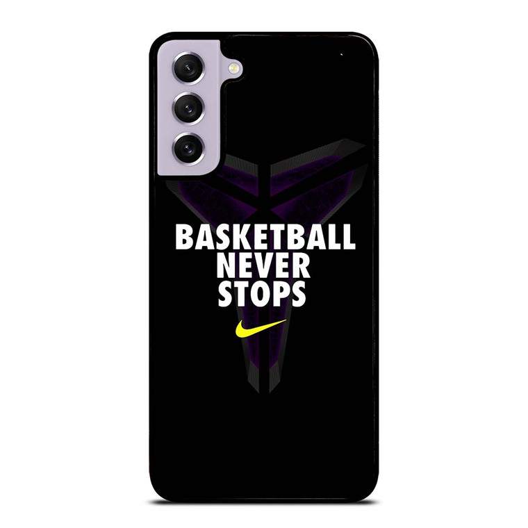 BASKETBALL NEVER STOPS BLACK MAMBA Samsung Galaxy S21 FE Case Cover BASKETBALL NEVER STOPS BLACK MAMBA Samsung Galaxy S21 FE Case Cover