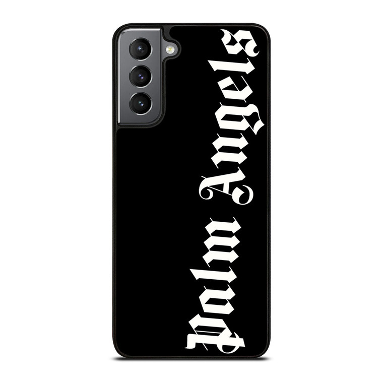 PALM ANGELS BLACK LOGO Samsung Galaxy S21 Plus Case Cover