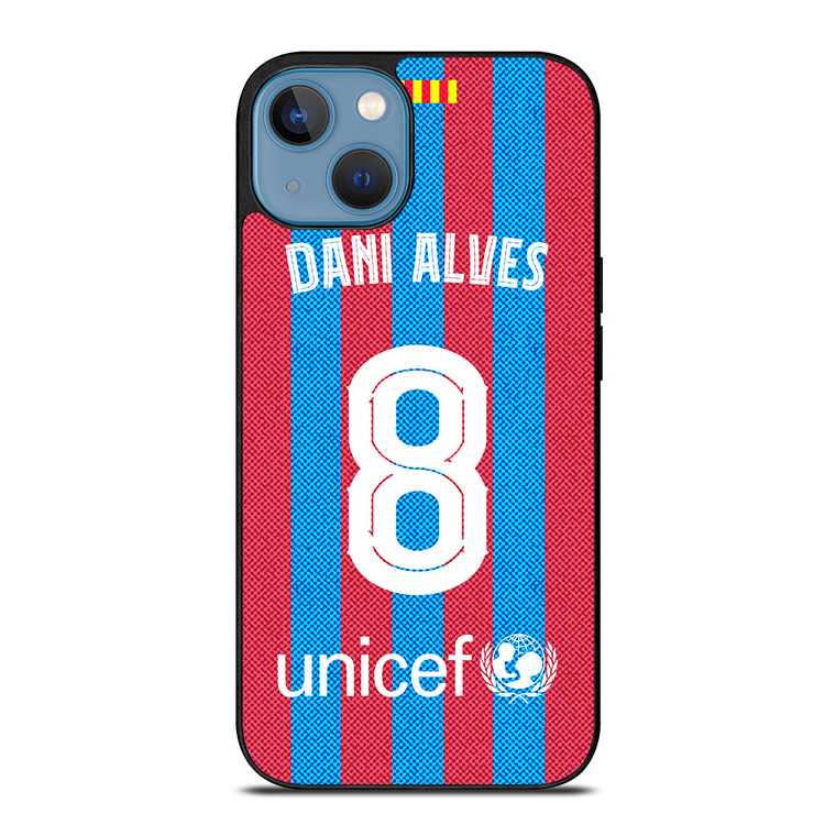 DANI ALVES 8 FC BARCELONA iPhone 13 Case Cover