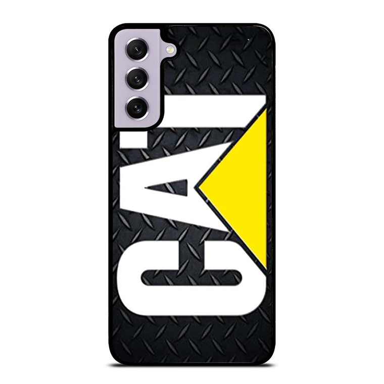 CATERPILLAR CAT METAL BLACK Samsung Galaxy S21 FE Case Cover