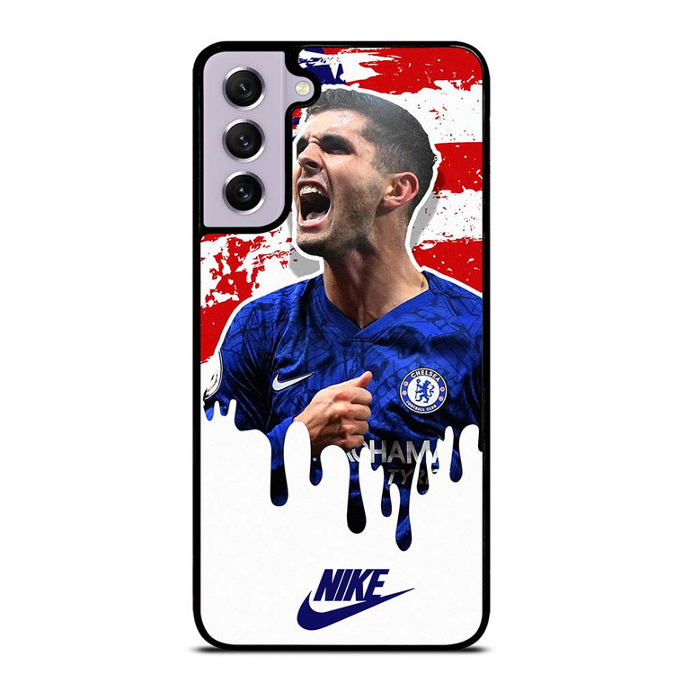 CHRISTIAN PULISIC USA FLAG NIKE Samsung Galaxy S21 FE Case Cover