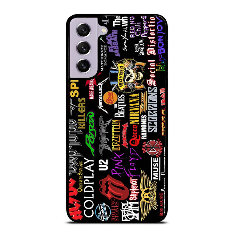 CLASSIC ROCK BAND COLLAGE Samsung Galaxy S21 FE Case Cover