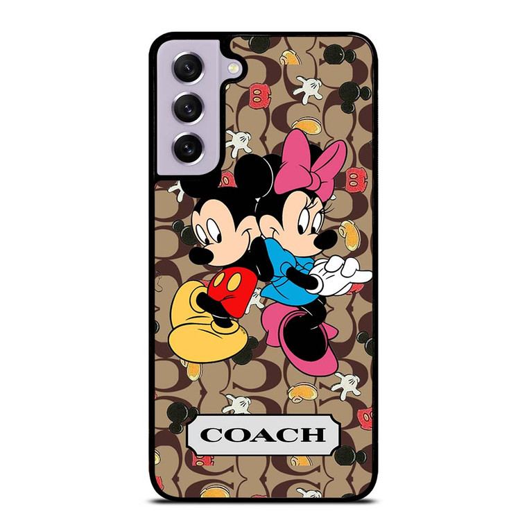 COACH MICKEY MINNIE MOUSE LOVE Samsung Galaxy S21 FE Case Cover