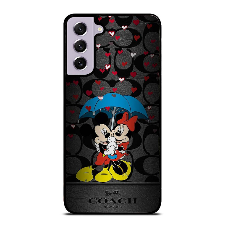 COACH NEW YORK MICKEY MINNIE MOUSE UMBRELLA Samsung Galaxy S21 FE Case Cover